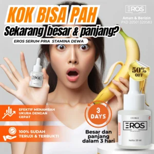 Eros Serum Perawatan Pria 20ml – Segar & Nyaman untuk Momen Intim