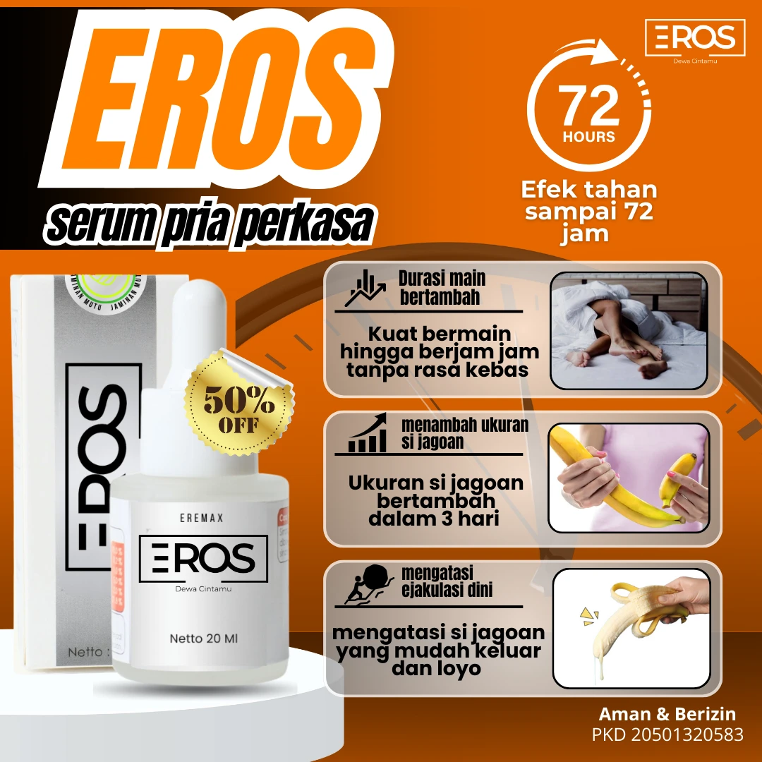 Eros Serum Perawatan Pria 20ml – Segar & Nyaman untuk Momen Intim - Image 3