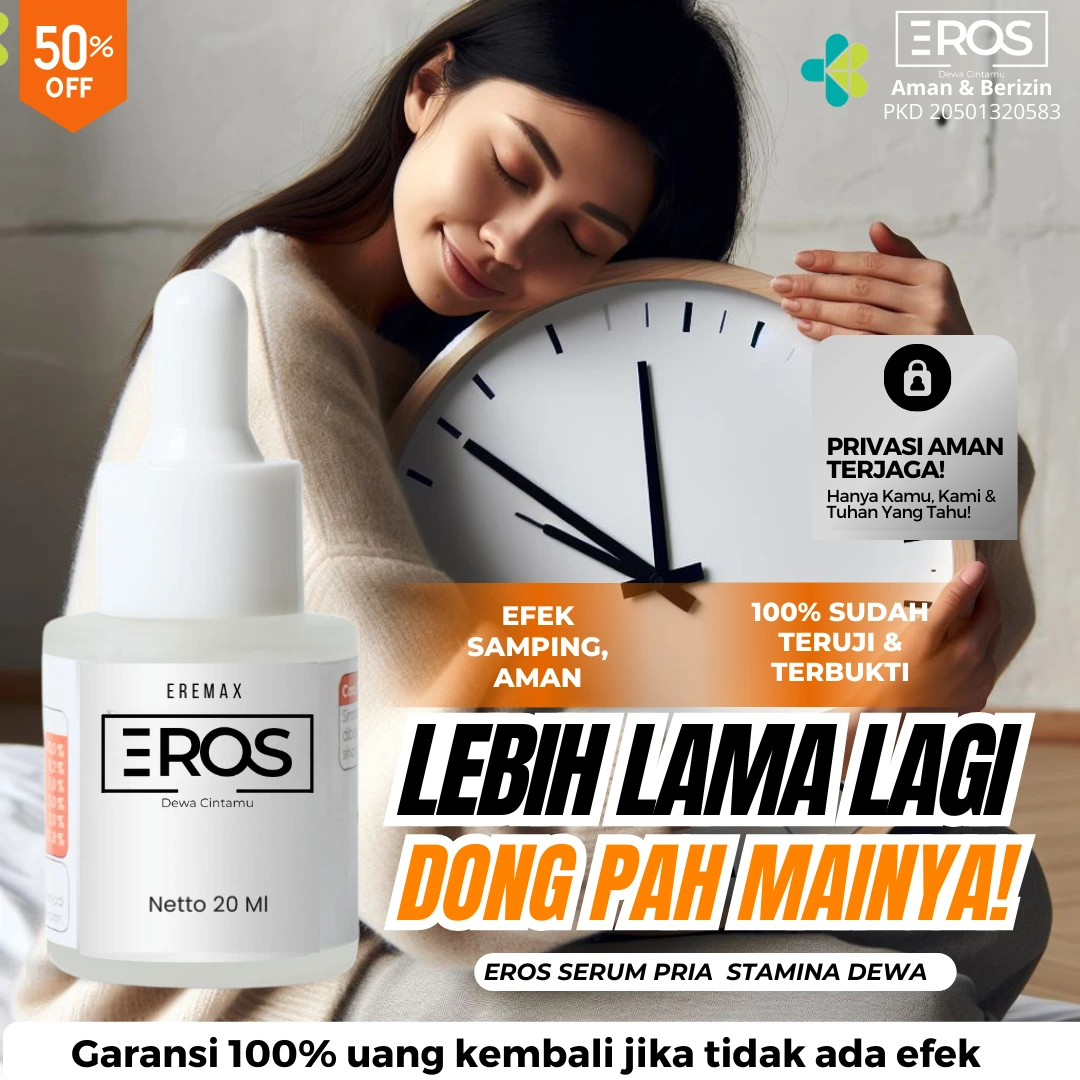 Eros Serum Perawatan Pria 20ml – Segar & Nyaman untuk Momen Intim - Image 4