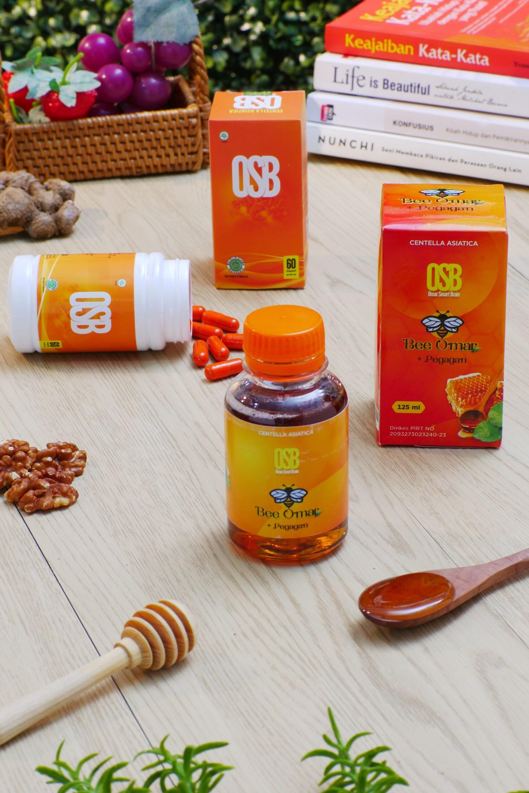 Omar Smart Brain (OSB) Vitamin Otak Anak dan Dewasa