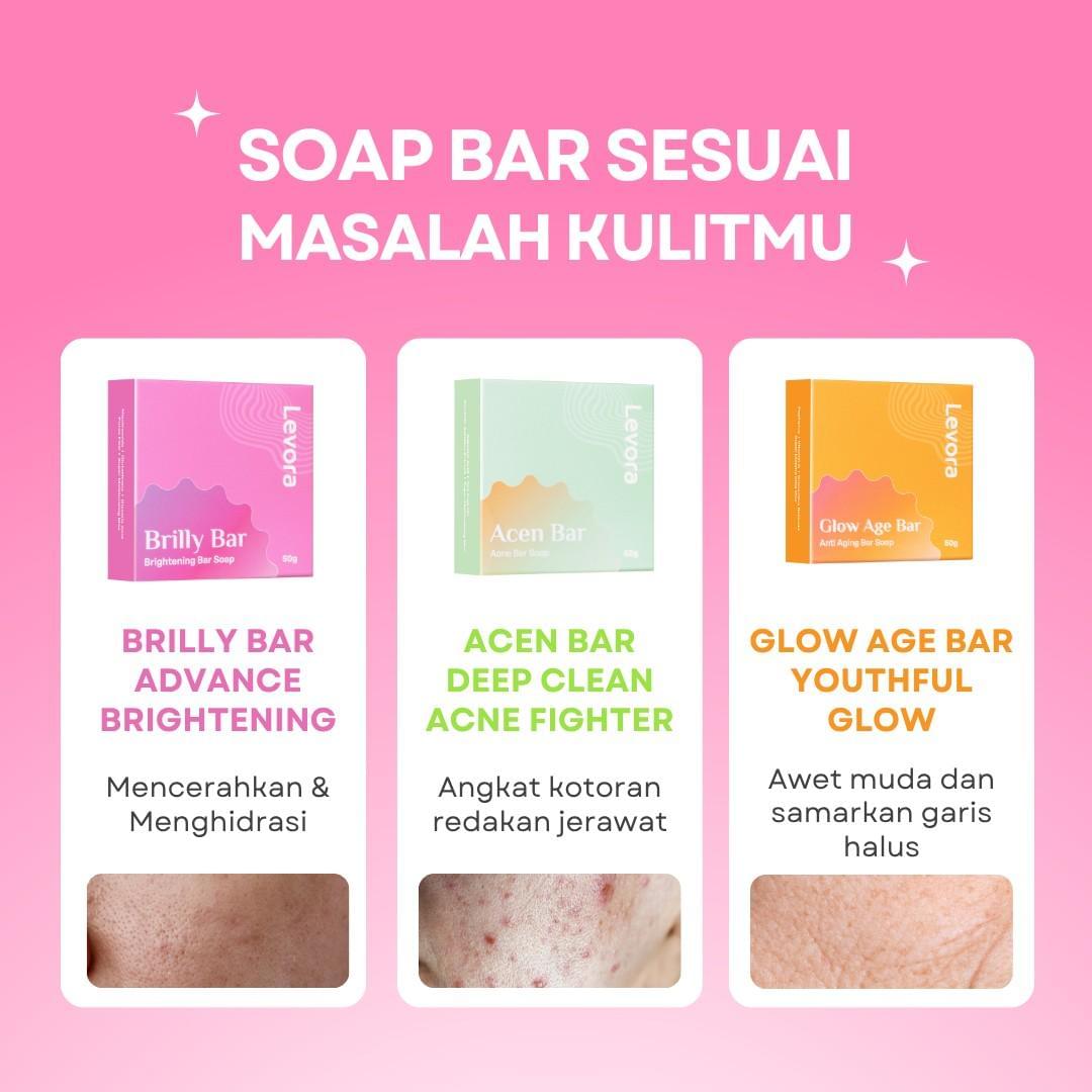 Levora Bundling Bar Soap (3 pcs) - Image 2